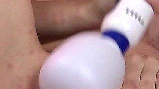 Bull with 22cm Mega Cock Hammers Three Fake-tit Sluts in Gangbang