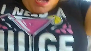 Tonya Sinn Close up Black Cock Big Balls Suck and Creampie