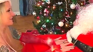 Triple Feature - Naughty Xxxmas Threesome Trilogy: Santa's Little Ho, Elves' Creaampie Revenge, and Rudolph's Xxxmas Gangbang