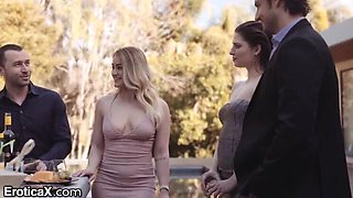 Kenzie Madison Hot Wife Swap - Blonde Bombshell Takes New Cock