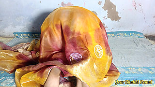 Komal Is Exercising Then Suddenly Husband's Stepbrother Come and Massage My Wet Ass with Oil