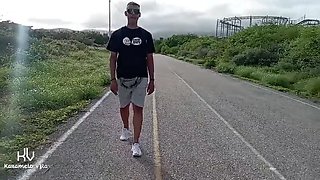 Public Pervert Shows Me His Dick - I Couldn't Resist Trying It in Abandoned Building