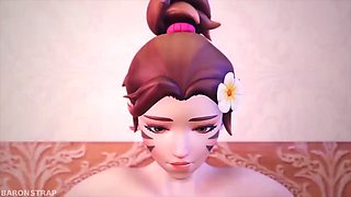 Overwatch Porn 3D Animation Compilation 6