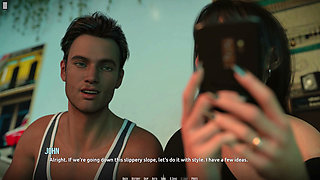 Dominos Beach 24 - John Faces a Fun Choice with Riley or Christy