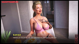 Lesbian Stepmom Kissing Sexy BBW MILF She doesn't Know He Was Watching All - The Synthetic 06 By Carbon