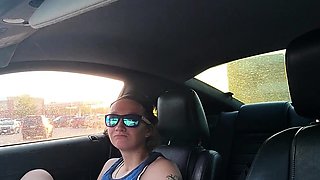 Public Play at Hyvee - Adult Toy Solo in Car