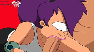 LEELA DEEP-THROATING FUCKPOLE FUTURAMA PORNOGRAPHY