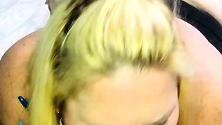 First time sucking bbc! I thinks she likes it..what do you