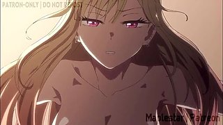 Hentai Babe Marin Blowjob & Riding Big Ass POV - Japanese XXX