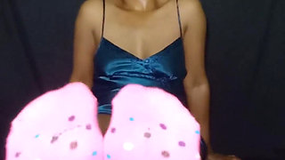 Bedtime Socks Tease