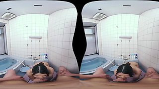 Hot nude asian girl VR porn