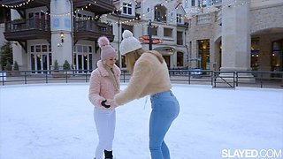 SLAYED Snow Bunnies Mia And Alex Have Insatiable Appetites - Alex Grey