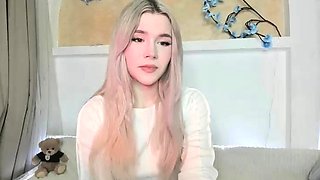 Amateur Busty Blonde Chick Toy Masturbation