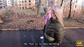 Hunt4k. lezzie fucked her fresh landlord