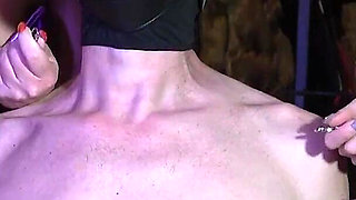 We Are Play with Your Sensitive Nipples and Spitting