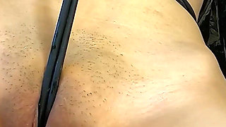 Japanese Slave Training: Clitoris Suction - Crotch Rope - Fingering, Covered in Pussy Juice