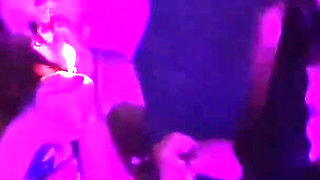 Candy Crush, Queen Kimi, Von Poison and Luna Olvr Smoking with Their Feet, Stripping and Kissing