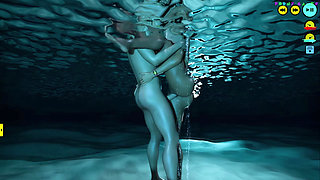 MILFs of Sunville by L7team - Sex on the Beach, Sofa Creampie 72