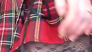 Creamy Mirror Dildo Ride