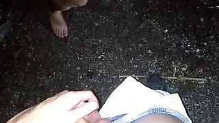 Big boobed busty girl make this self shot video