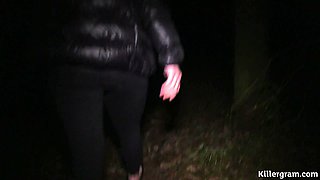 Northern British MILF Slut Tries Dogging for the First Time