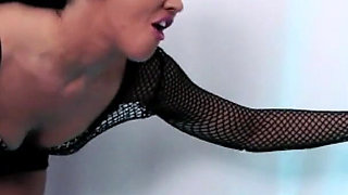 Cock Addict Lolly Badcock Sucks off Huge Monster Cock in the Gloryhole
