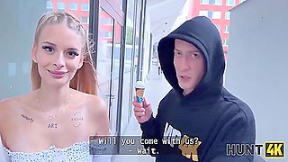 Blonde Babe Naomi Love Is Showing Off Her Natural Boobs And Cheating On Her Bf In Front Of Him 17 Min