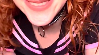 Amateur pantyhouse webcam teen strips and strokes her vagina