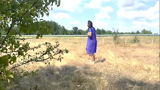 Slave Girl Tich Is Punished with a Bucket on Her Pussy and Tits