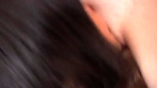 Husband catches wife cheating with another woman in stockings