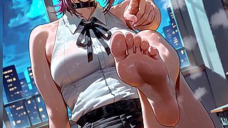 Feet fetish, foot worship, anime feet