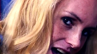 Blonde MILF Sucks Dick Then Takes It Deep
