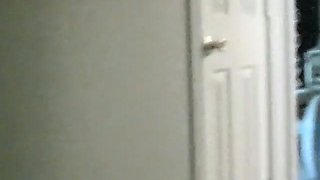 Fat amateur guy blows hairy cock and receives a big load