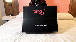 Leah Gotti's first time using a Tantaly Sex Torso