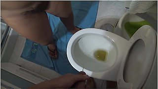 Real Voyeur Perverted Stepmom Watching Her Stepson Piss In Front Of Her