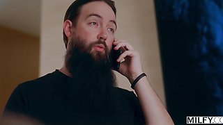 Asian big boobied ,ilf sucking on this huge big black dick!