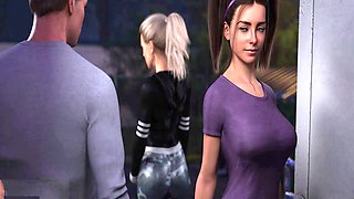 Wild stripper gives a mind-blowing blowjob in summer fever by Loveskysan69real