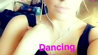 Great Big Boobs On Masturbating Redhead