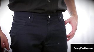 Precious Penny Pax at lingerie sex