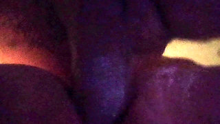 I picked up my stepsister on all fours in bed.