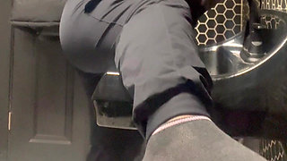 These Bathrooms Are Out of Order but Im Horny so I Locked Myself in!