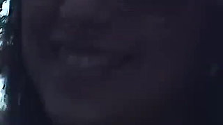 Sexy Brunette Teen Kattye Flashing Boobs and Pussy at the Park