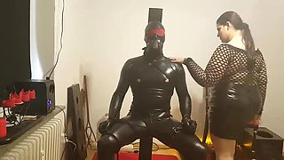 Rubber Slave Gets Punished in Treatment Part 3