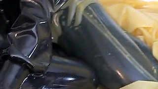 Long Latex Air Control & Edging Session with Mistressae & Miss Lilly