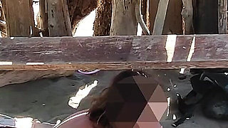 French MILF Handjob Amateur on Nude Beach Public in Greece to Stranger with Cumshot