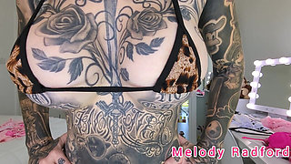 White Micro Bikini and Lingerie Try on Haul - Melody Radford