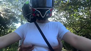 Busty housewives deliver sensual outdoor passion with intense pov pleasure
