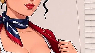 Desi Bhabhi Hostess Gave Everything to Pilot in Hostel - New Web Series MILF Hentai