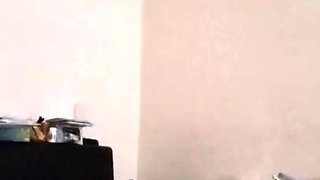 Jerking a big cock in close up
