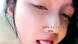 Asian japanese amateur has deep throat